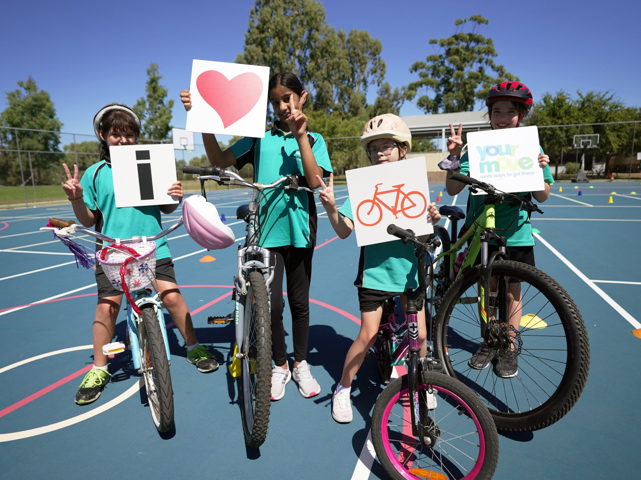 Students love bike education
